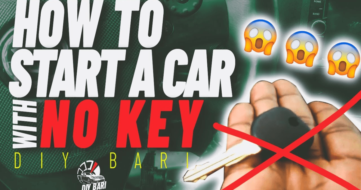 Keyless Start: How to Start Your Car Without a Key – Mechanic Times