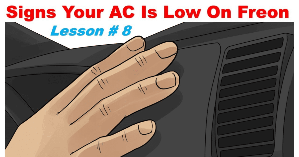 Low Freon Levels in Cars: Causes and Symptoms – Mechanic Times