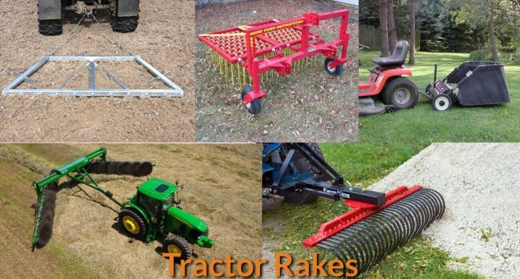 Different Types of Tractor Rakes
