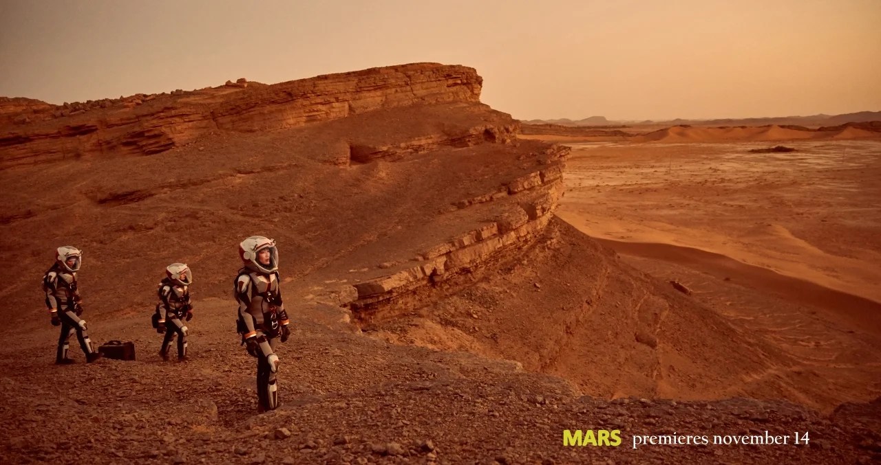 Nat Geo's new series MARS, combines scifi drama & documentary