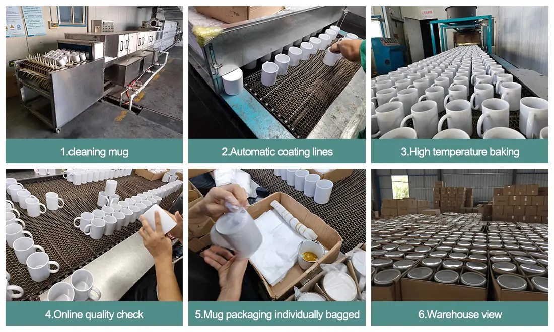 Ceramic Mug Factory Mecolour China Manufacturers