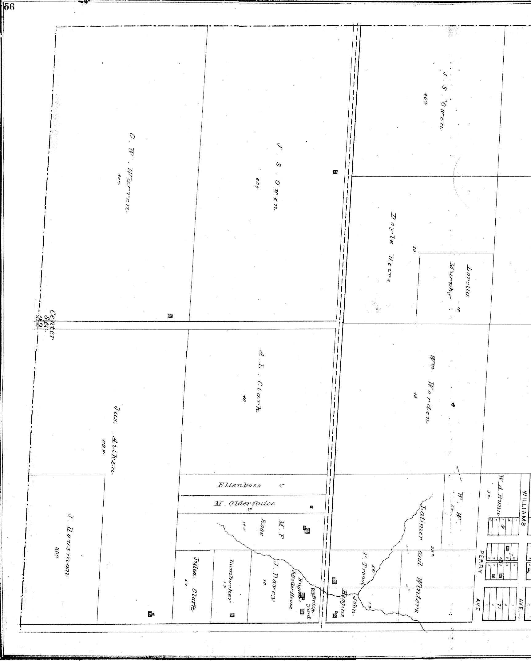 1879 Mecosta County Michigan Atlas