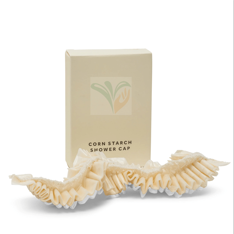 Corn Starch Shower Caps The EcoFriendly Solution