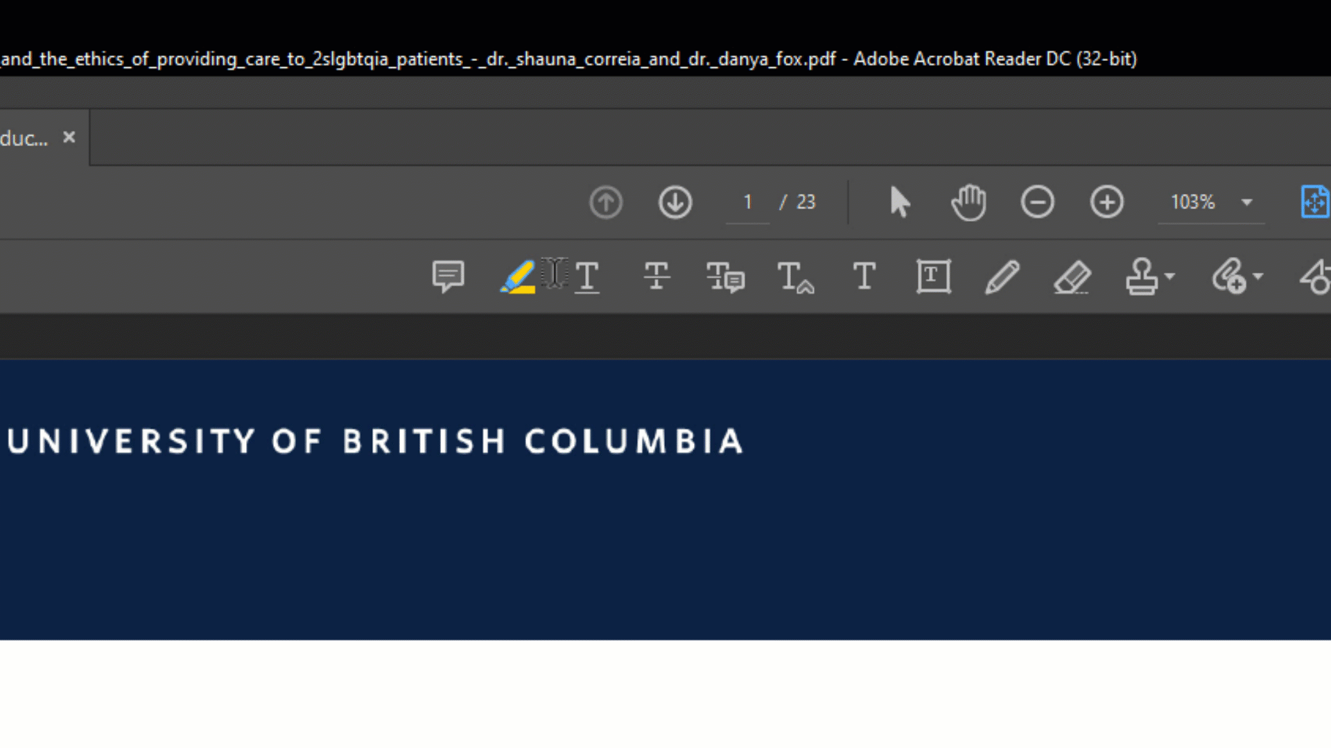 Adobe Acrobat Reader Annotation Guide EdTech