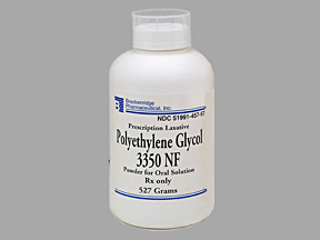 Polyethylene Glycol Powder For Oral Sol Pwd 17gm Serving 527gm