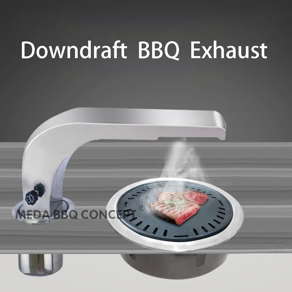 Wholesale Korean Downdraft BBQ Extractor For Desktop Grilling