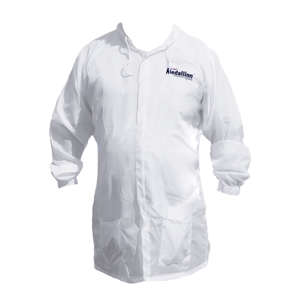 Hooded Paint Jacket Medallion Refinish