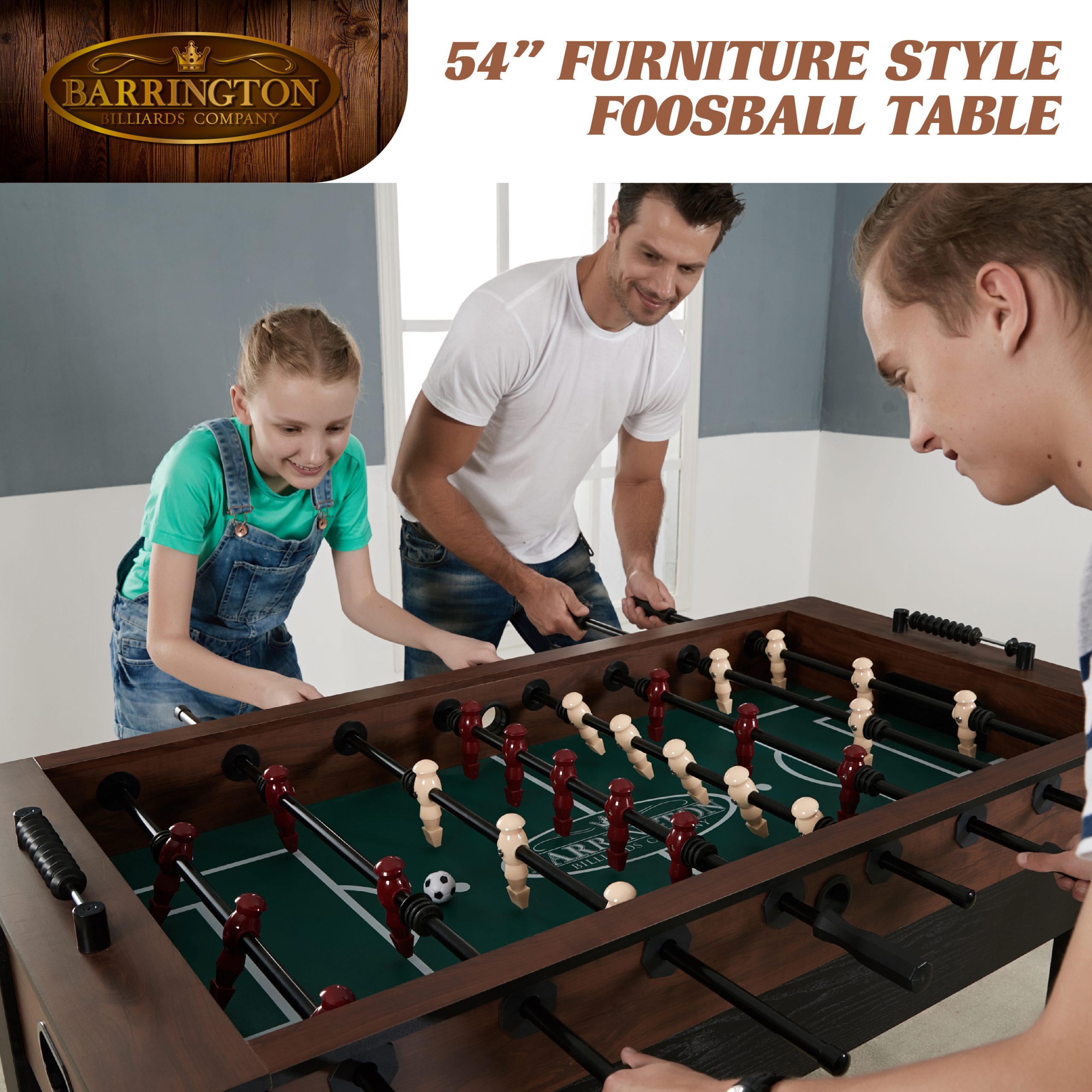 Barrington 54" Furniture Foosball Table MD Sports