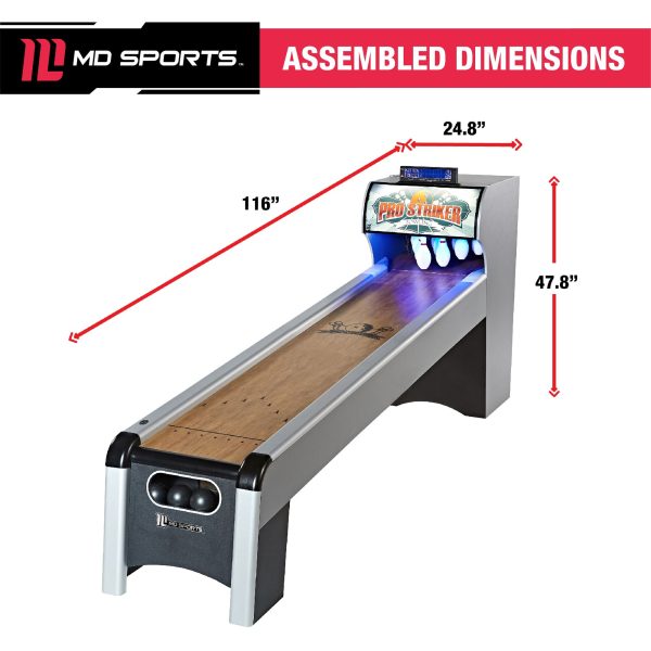 MD Sports 120" Arcade Bowling Game Table MD Sports