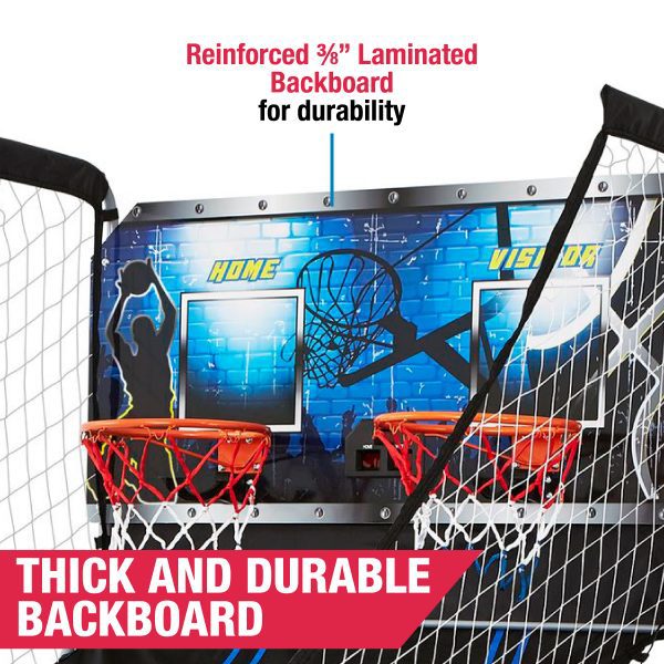 MD Sports 2Player Arcade Basketball Game (Black/Blue) MD Sports