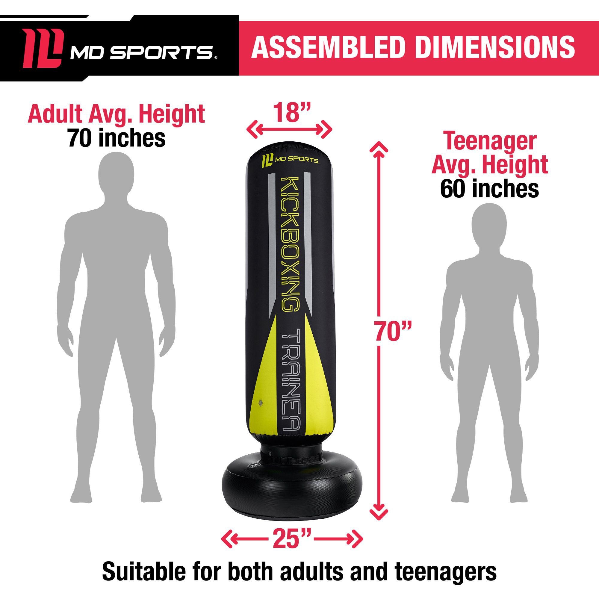 MD Sports Heavy Duty Kickboxing Trainer MD Sports