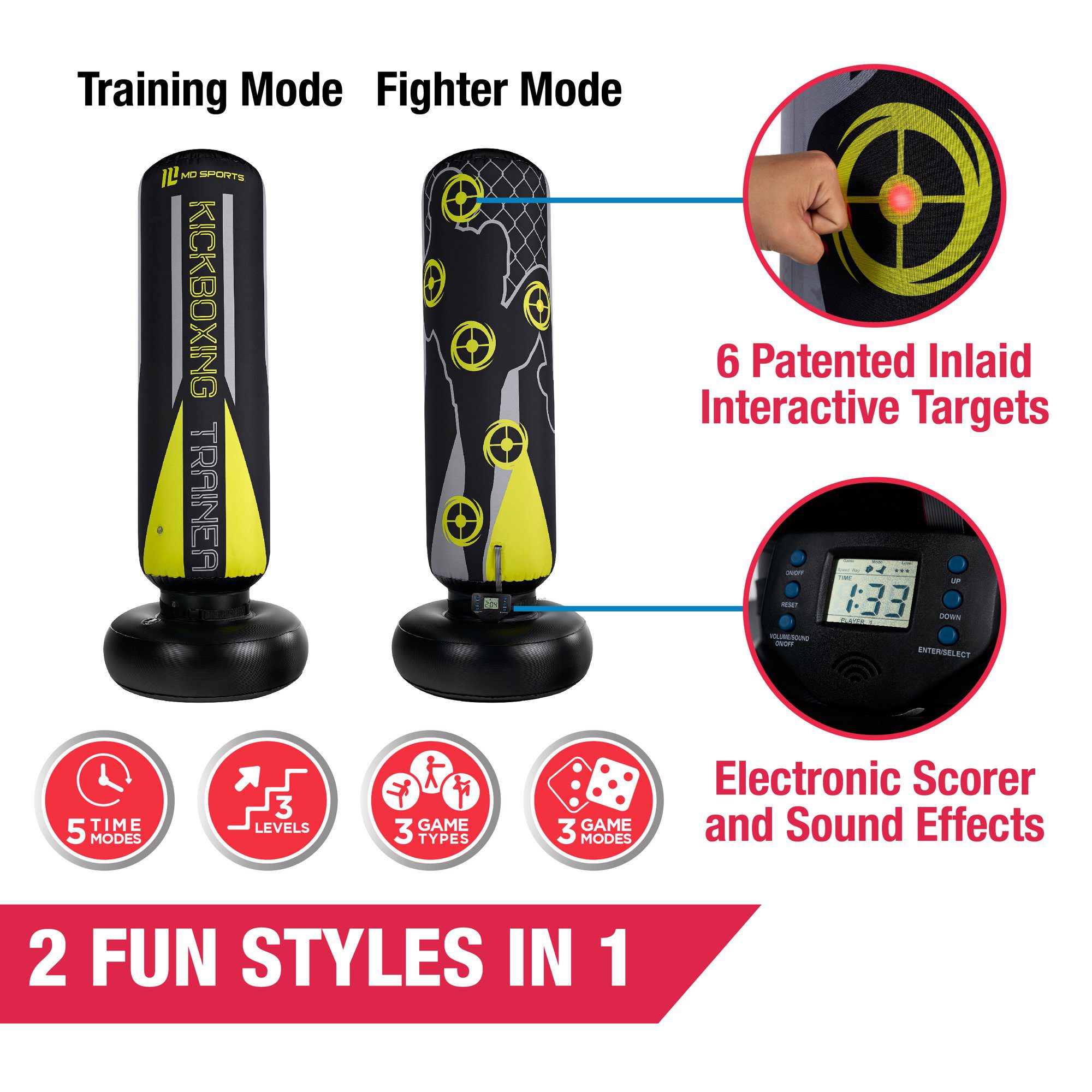 MD Sports Heavy Duty Kickboxing Trainer MD Sports