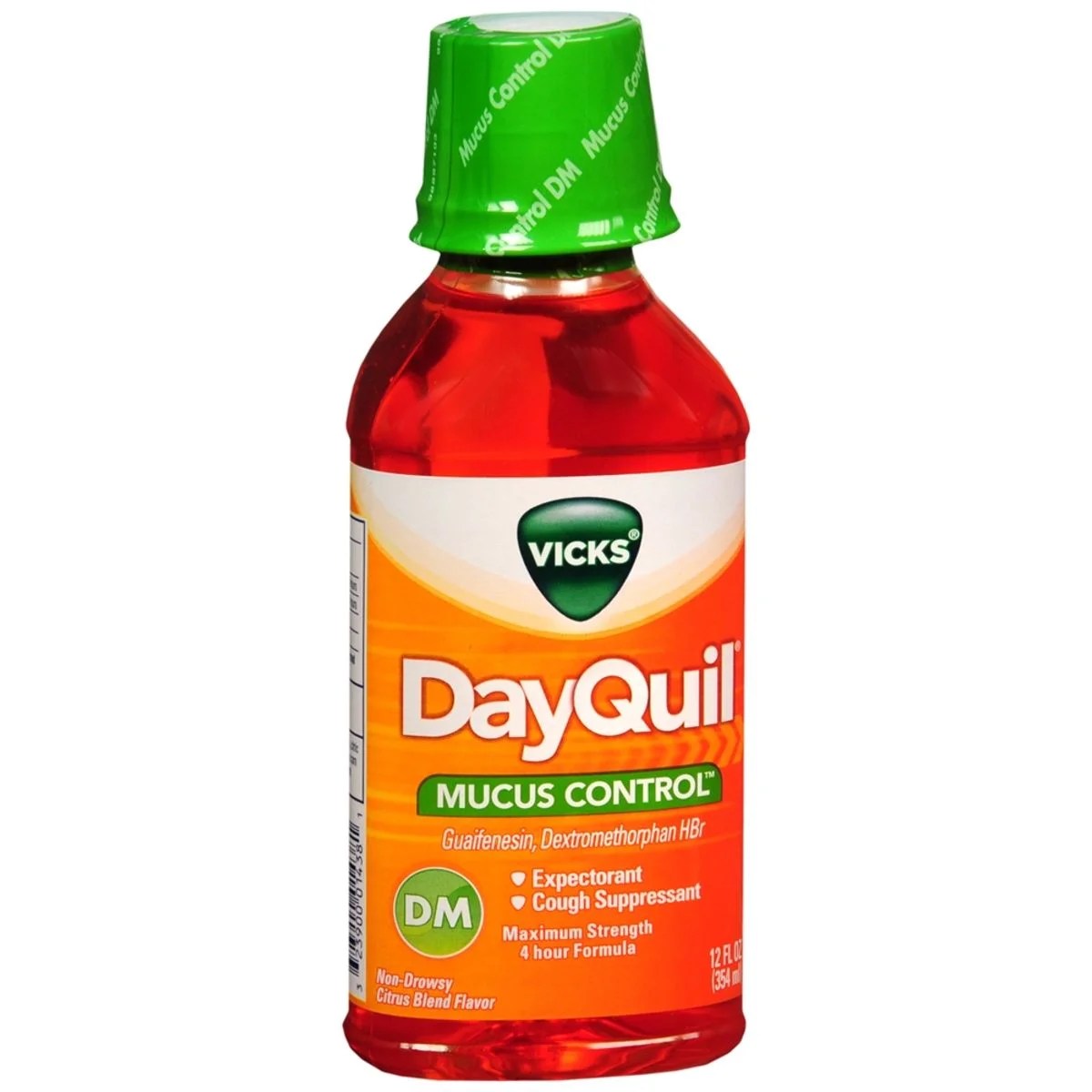 Vicks DayQuil Mucus Control Liquid Citrus Blend Flavor 12 OZ