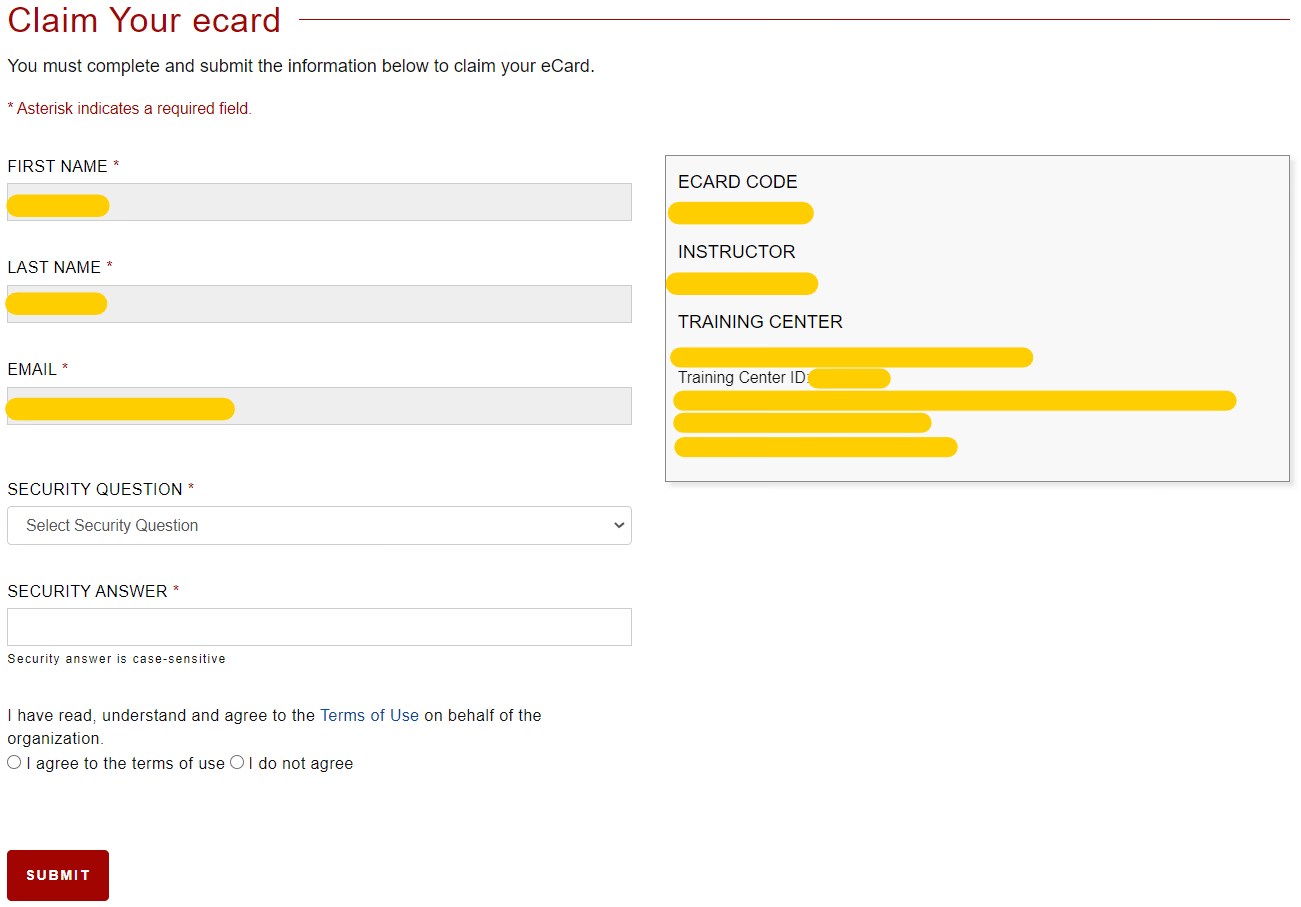 How to download AHA Certificates (BLS ACLS PALS) from ATLAS simplified