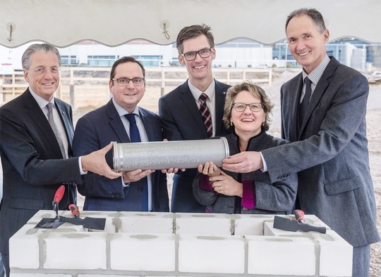 Grundsteinlegung für neues Klinikgebäude MedEcon Ruhr