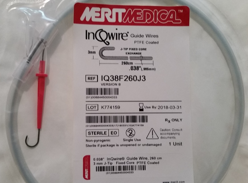 Merit Medical InQwire Part IQ38F260J3 Medical Equipment Export LLC