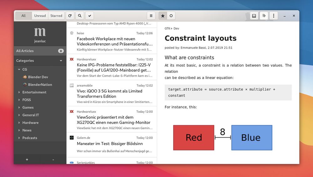 Top 10 free opensource RSS feed readers for Linux desktops