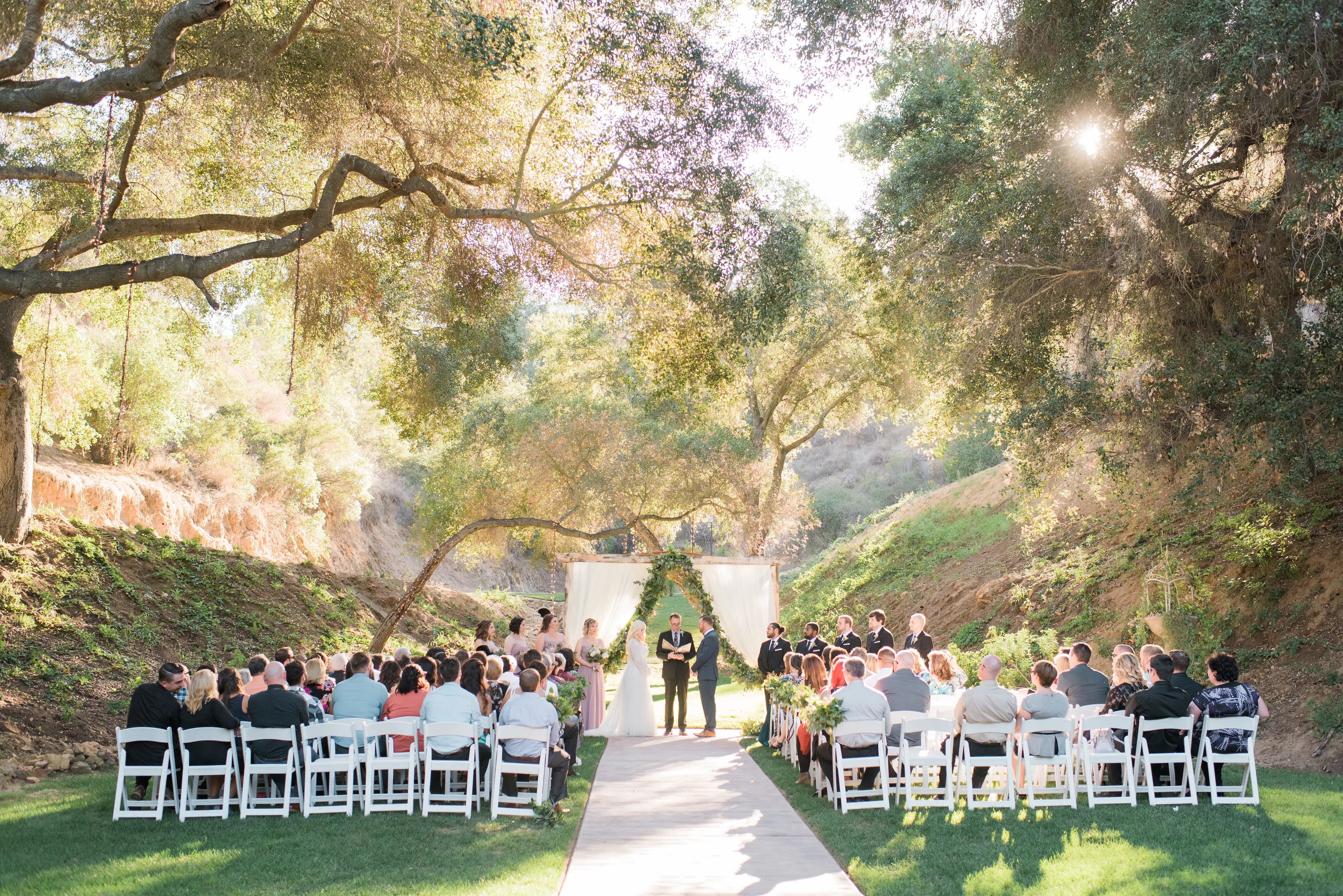 Los Willows Private Wedding Estate Reception Venues Fallbrook, CA