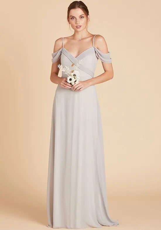 Birdy Grey Spence Convertible Dress in Dove Gray Bridesmaid Dress The