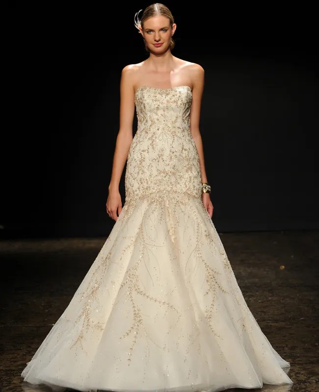 Lazaro Fall 2014 Wedding Dresses