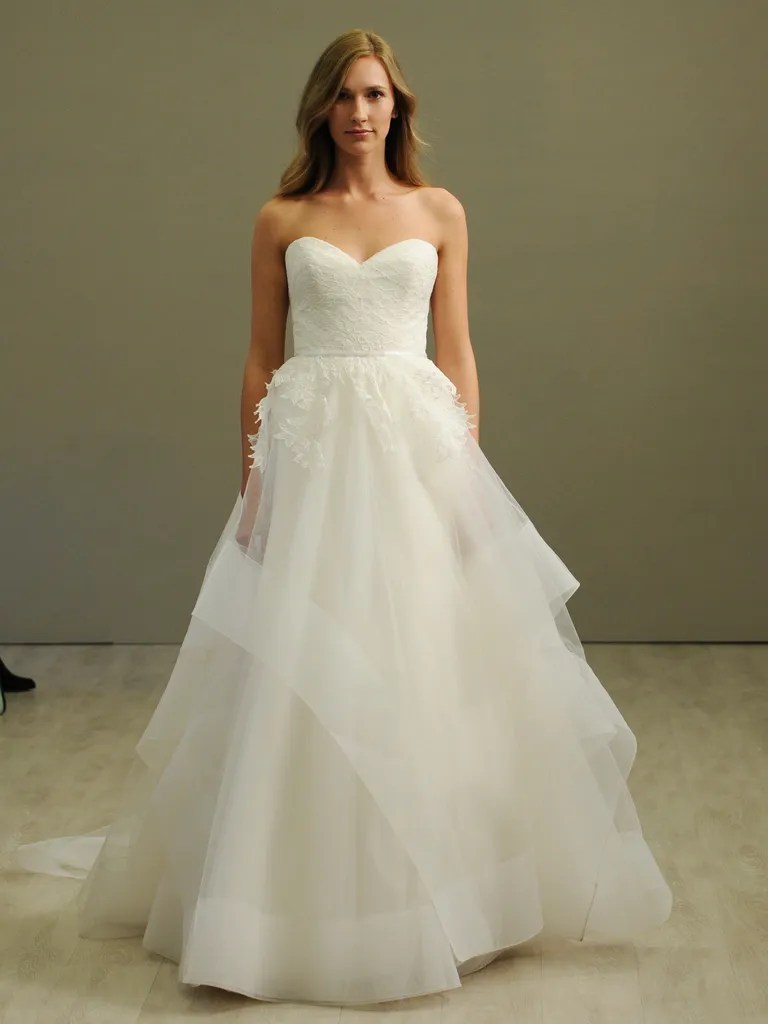 Jim Hjelm Spring Wedding Dresses Bridal Fashion Week Photos