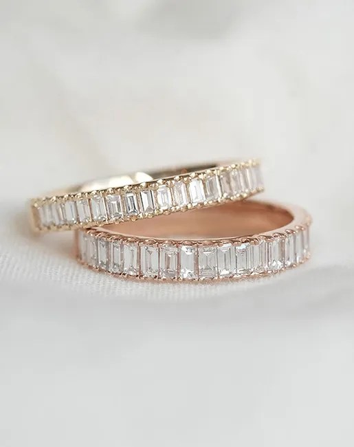 HOLDEN The Column Baguette Wedding Ring The Knot