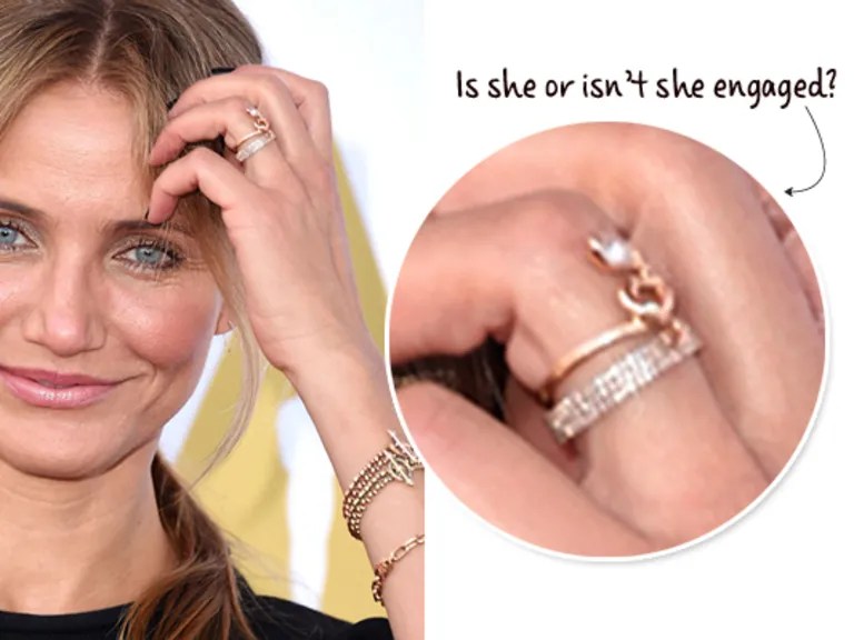 Cameron Diaz, Benji Madden Are Engaged! See Her Engagement Ring Pic