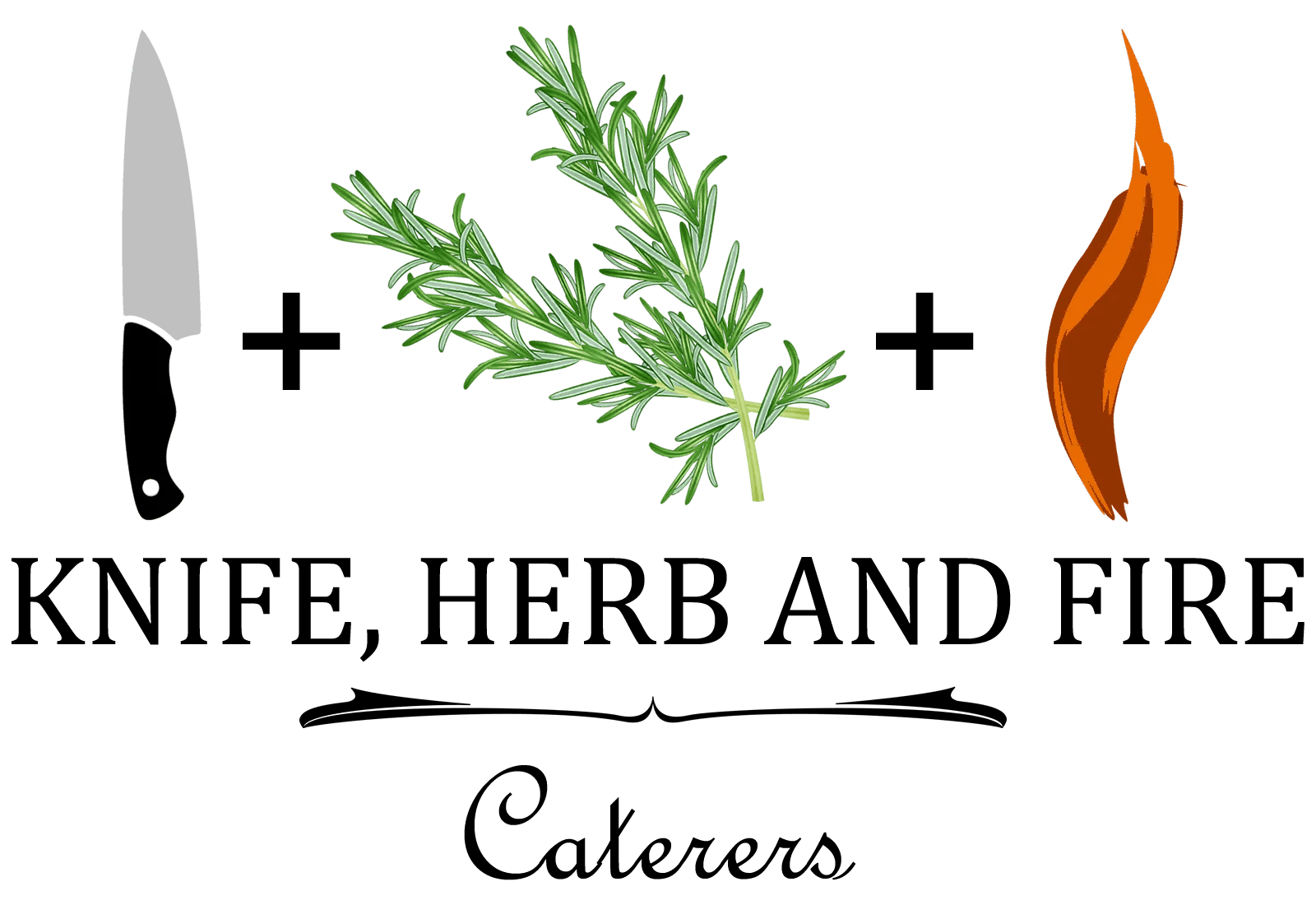 Knife, Herb and Fire Caterers Caterers The Knot