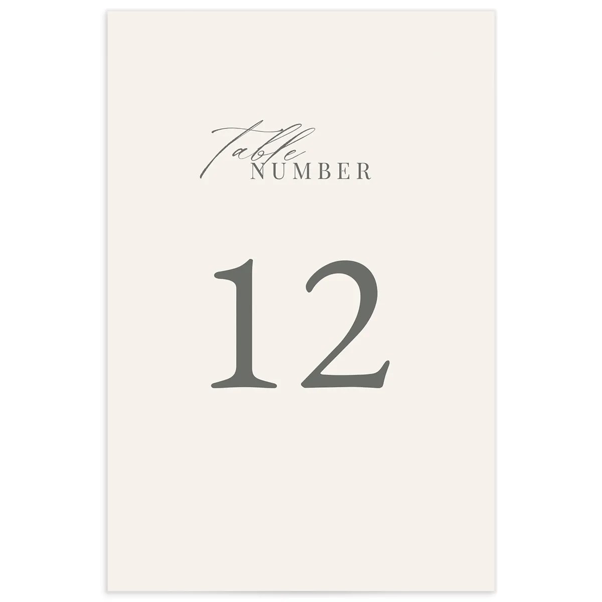 Wedding Table Numbers The Knot