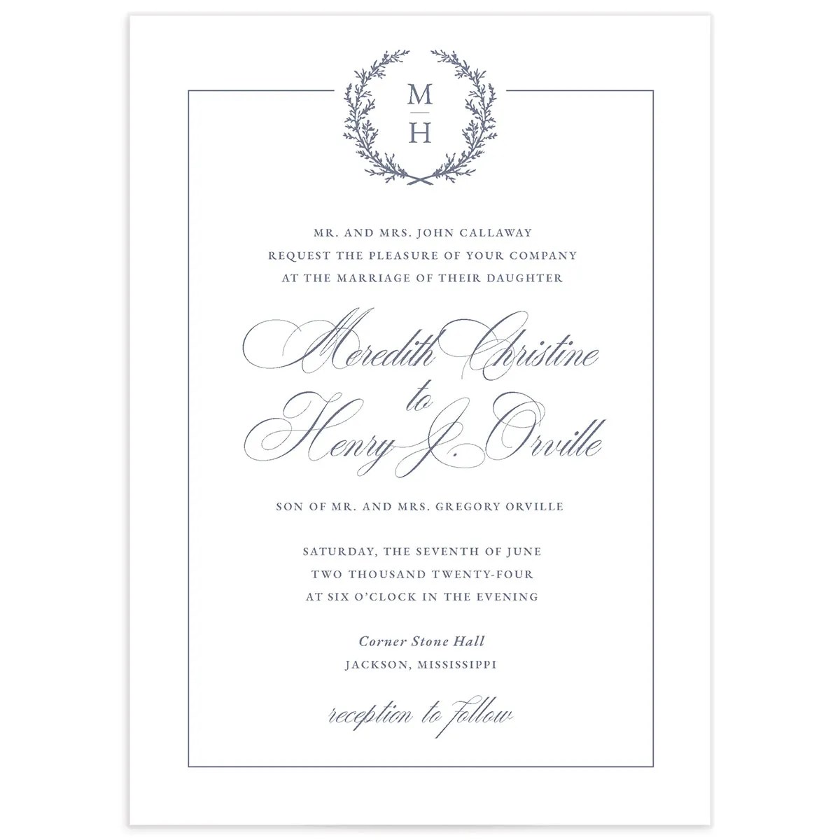 Wedding Invitations Free Samples WeddingWire