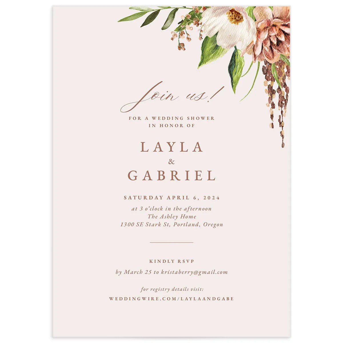 Bridal Shower Invitations & Wedding Shower Invites WeddingWire