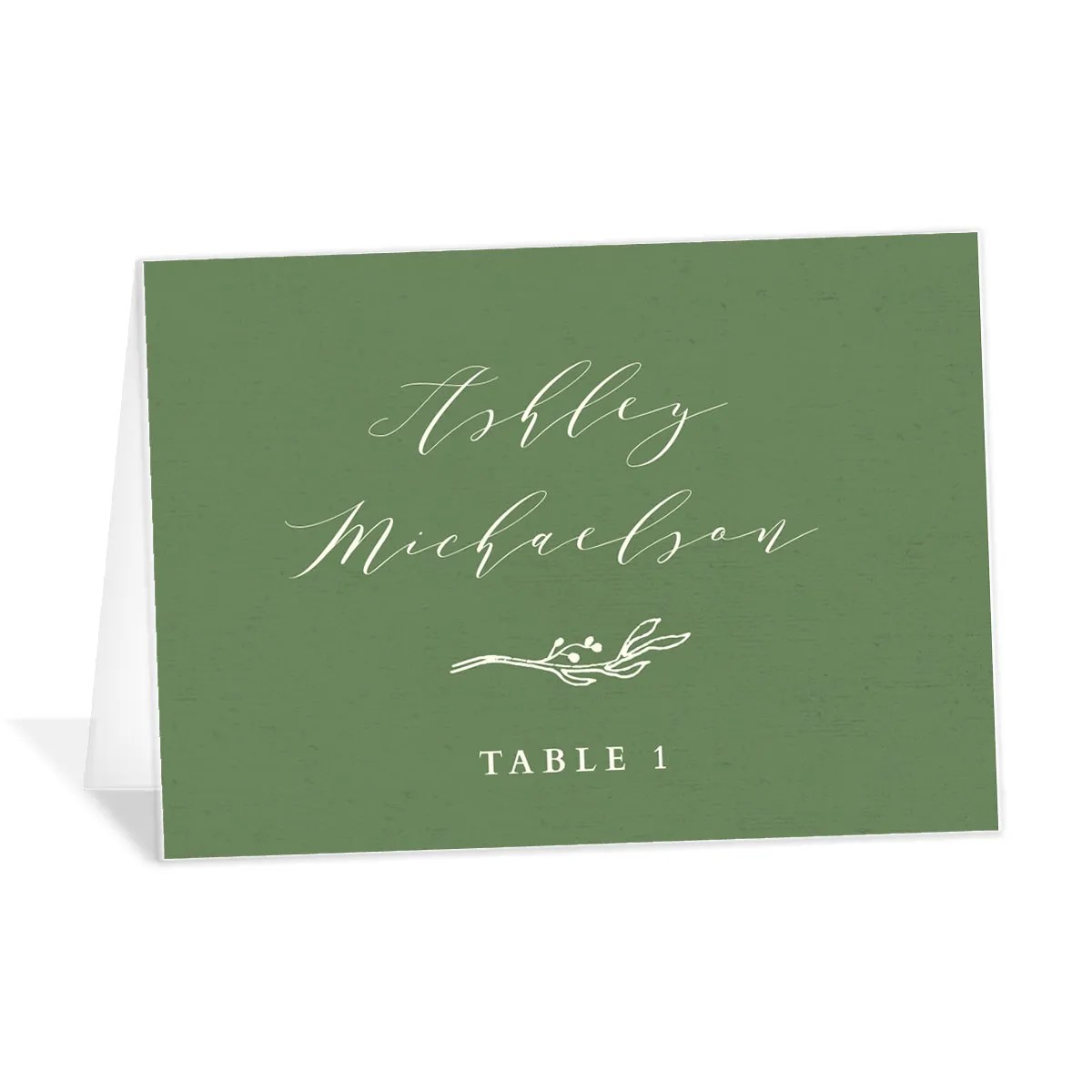 Elegant Sprigs Wedding Guest Book WeddingWire