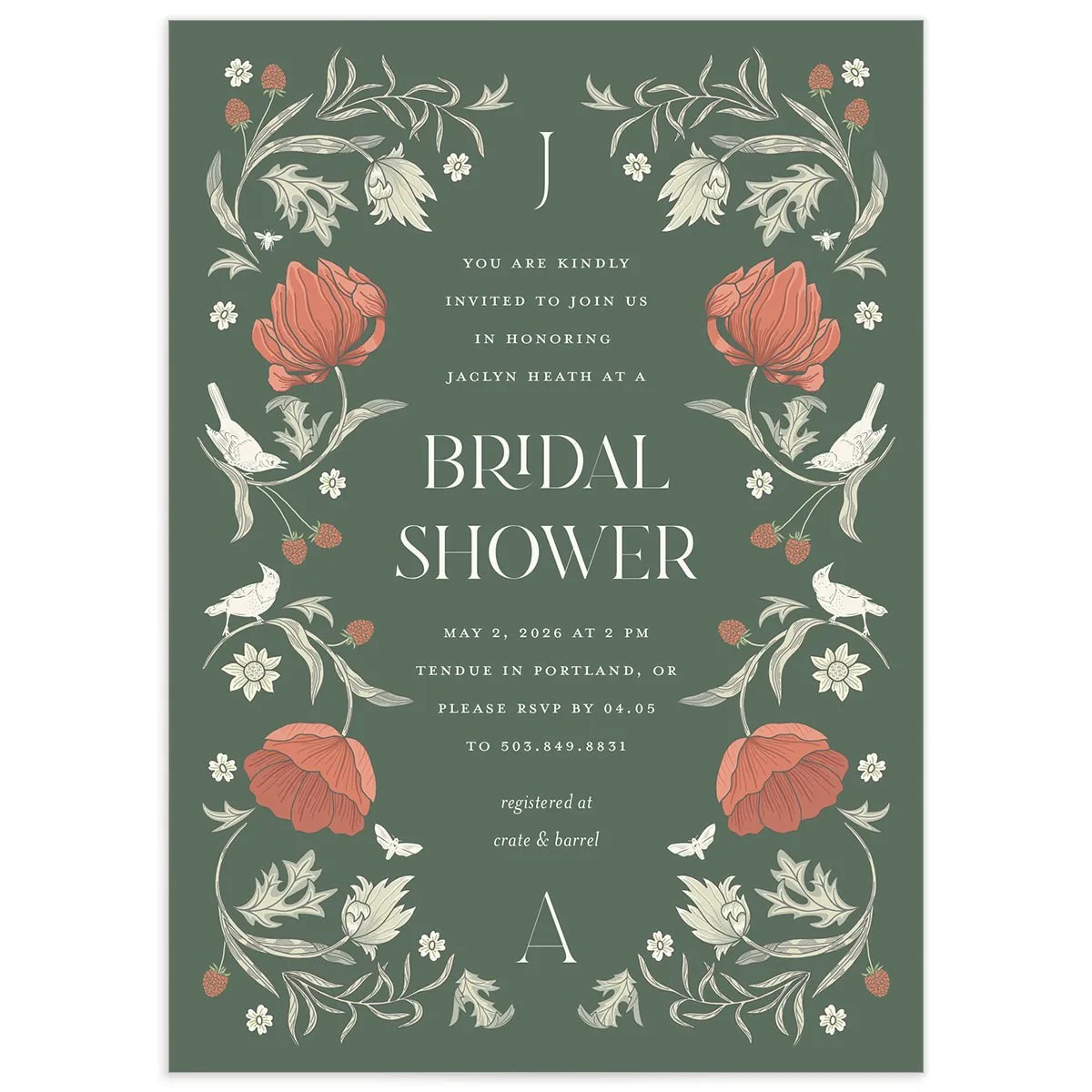 Bridal Shower Invitations The Knot