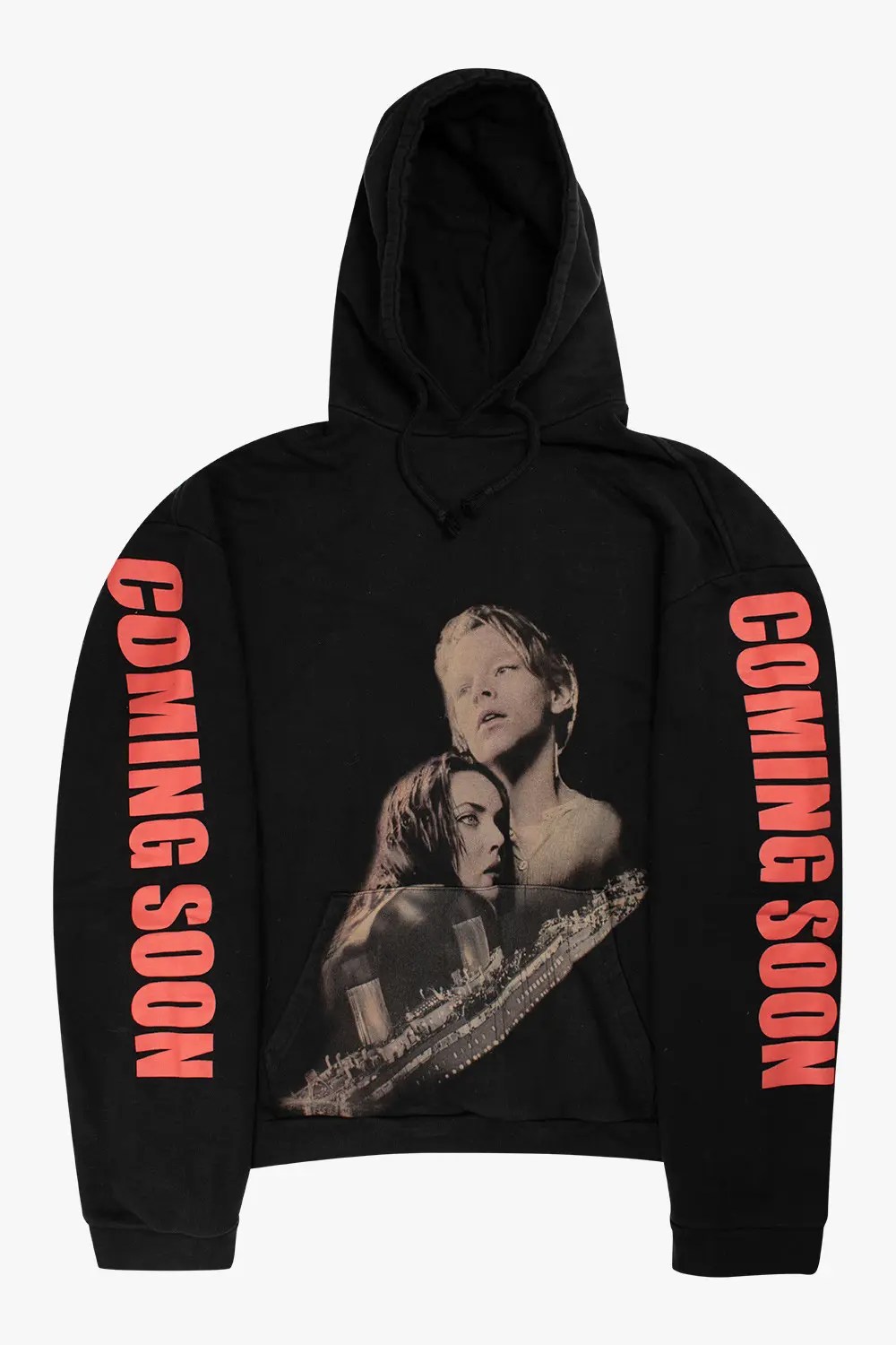 Vetements Iconic SS16 Soon' Titanic Print Black Hoodie Grailed