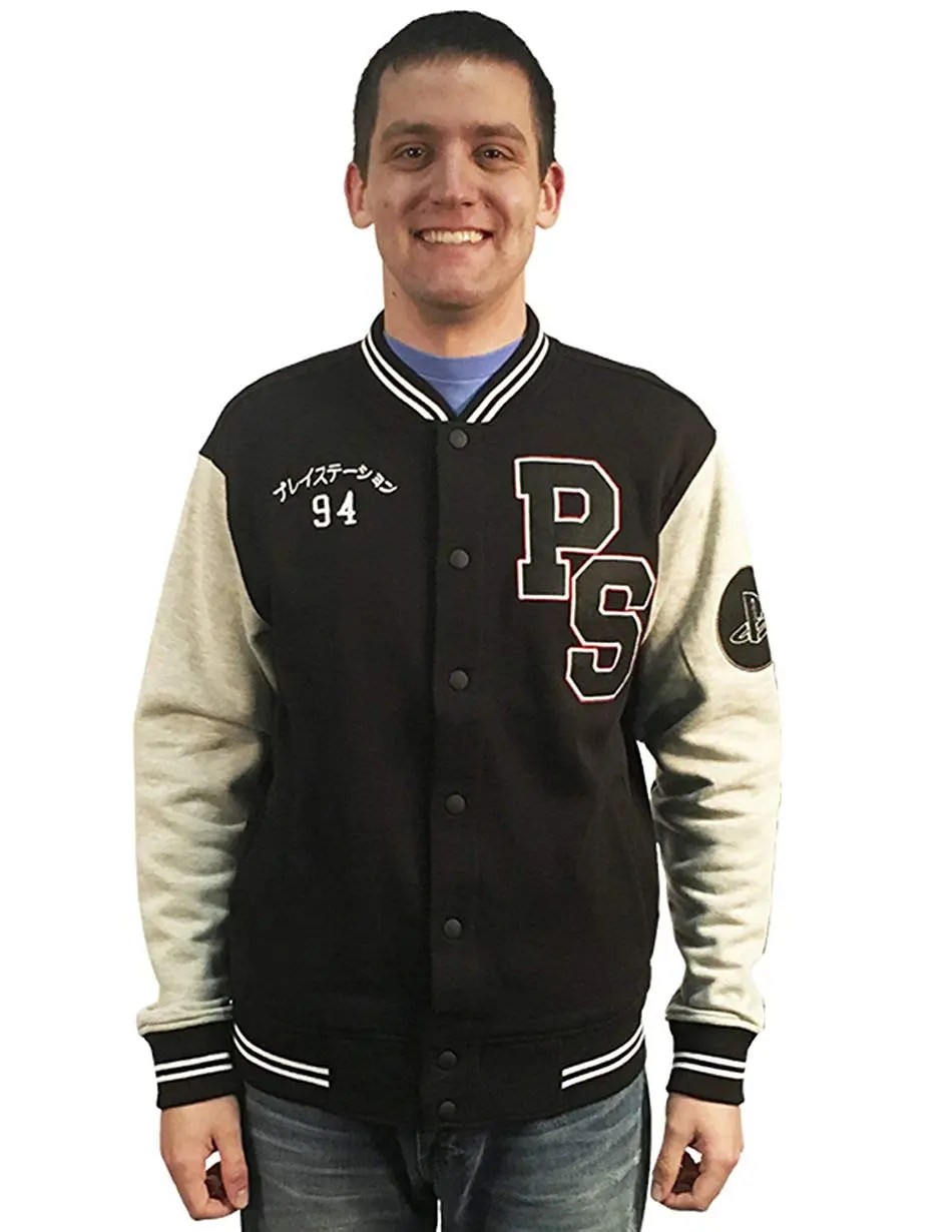 Playstation Playstation Varsity Jacket Kanji 94 Grailed
