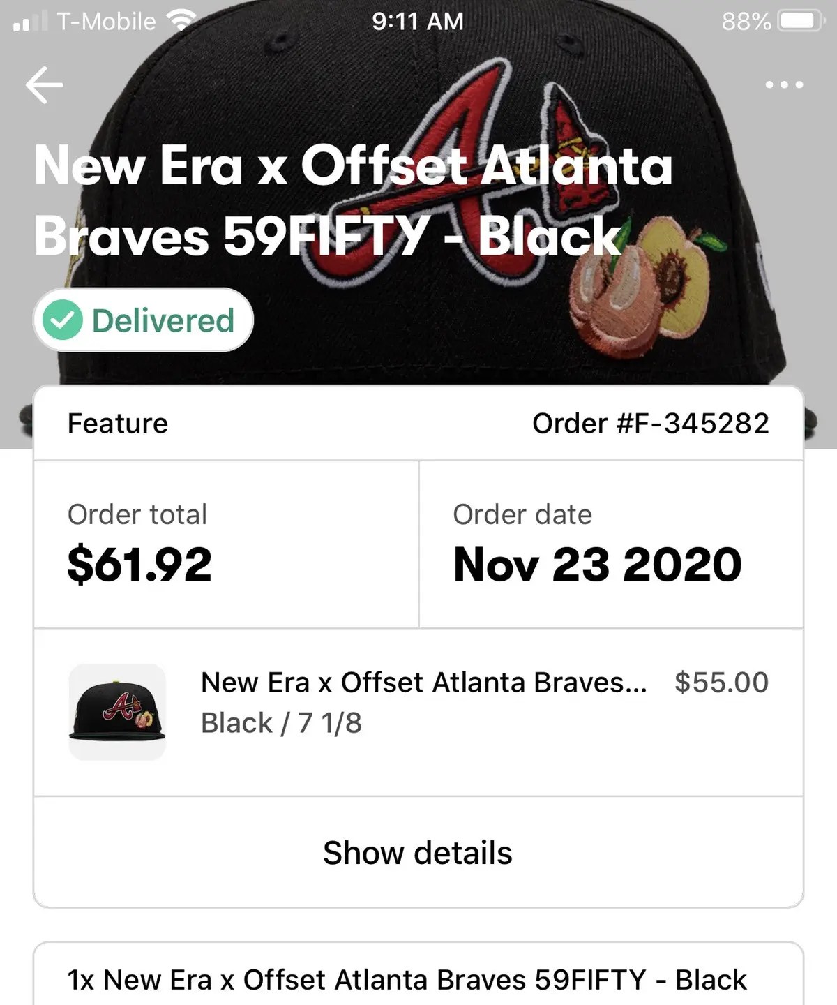 New Era New Era x Offset Migos Atlanta Braves Patches Fitted Hat Grailed