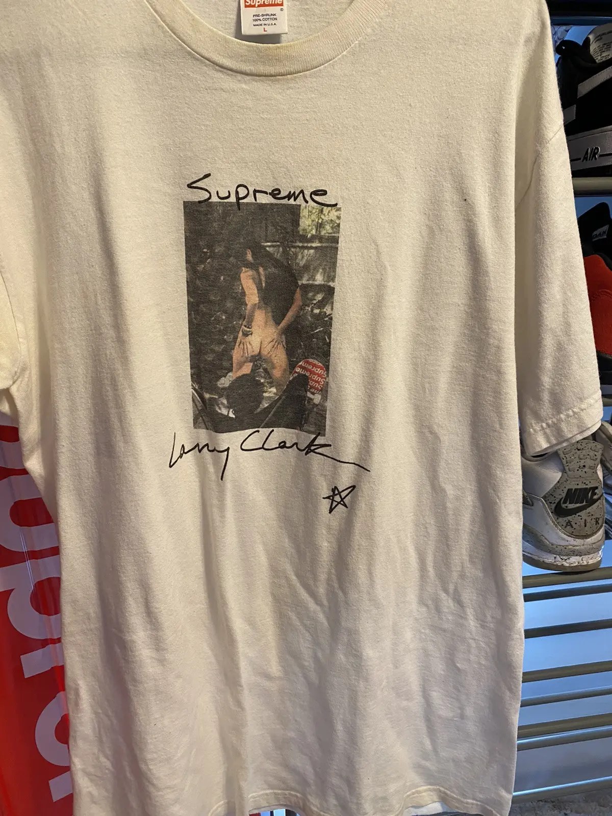 Supreme 2004 Larry Clark X Supreme Tee Grailed(08)