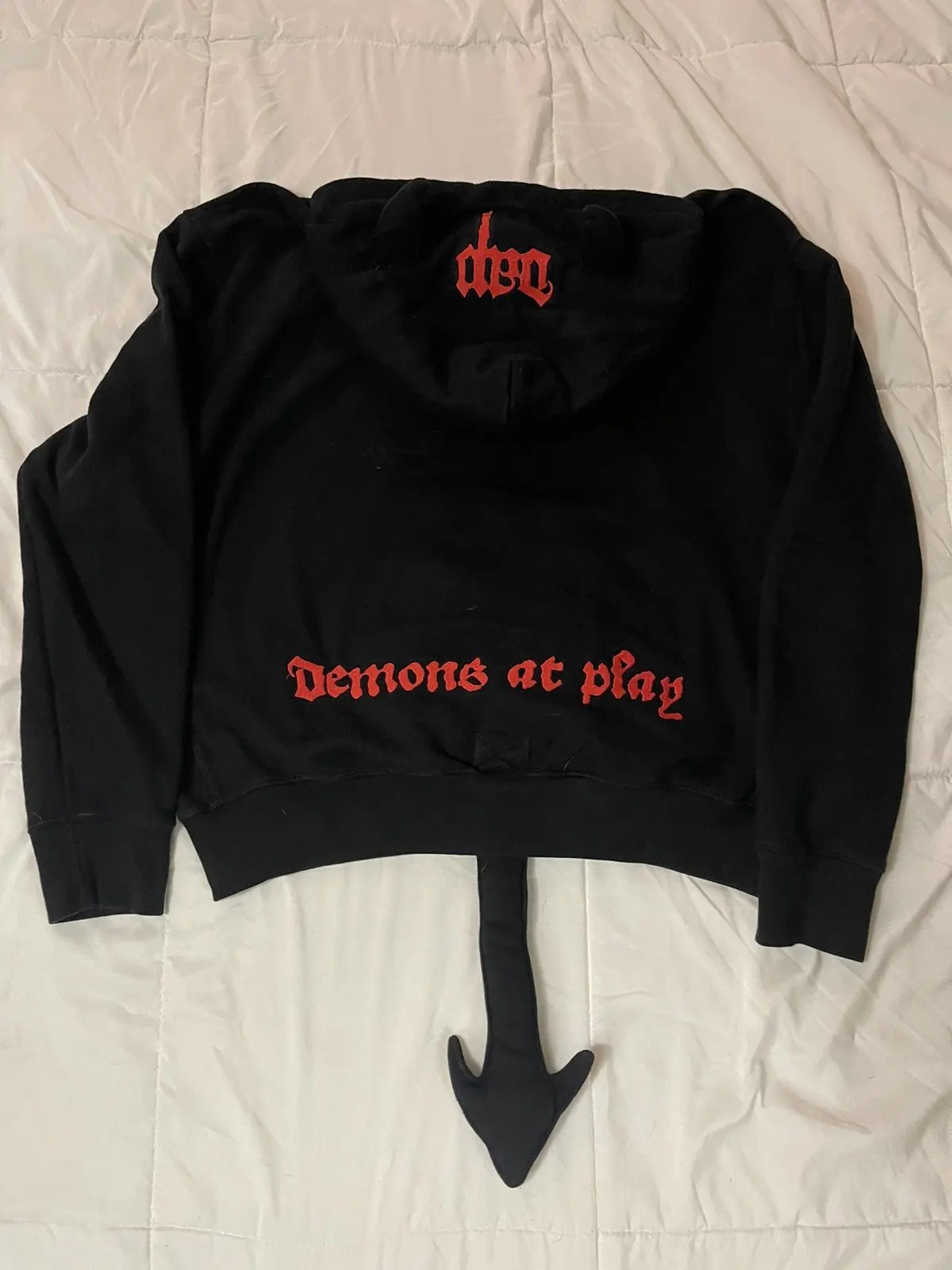 Trippie Redd DAP Demons At Play 😈 Black Devil Hoodie Trippie Grailed