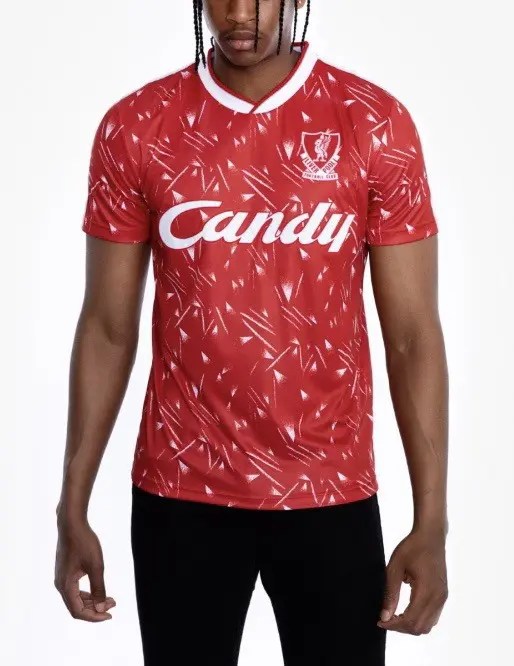 Vintage 1989 Liverpool Retro Candy Soccer Jersey Grailed