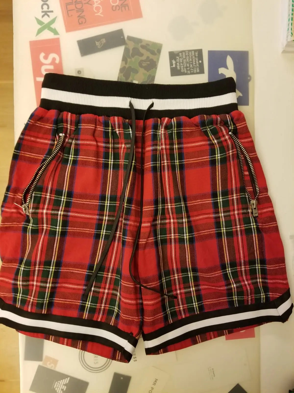 MNML MNML Plaid Basketball Shorts Grailed
