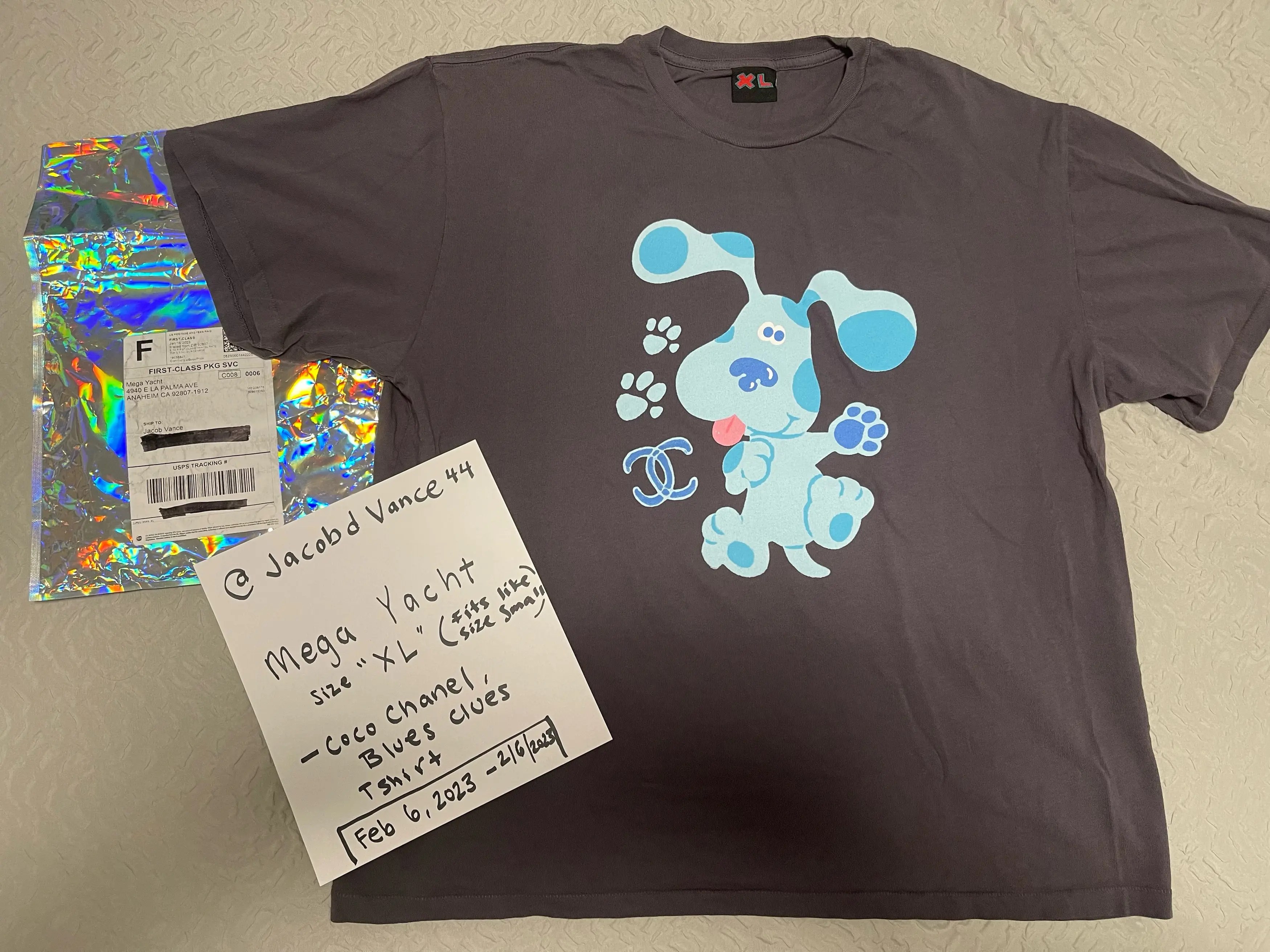 Mega Yacht Coco Chanel (Blues Clues) Mega Yacht Grailed