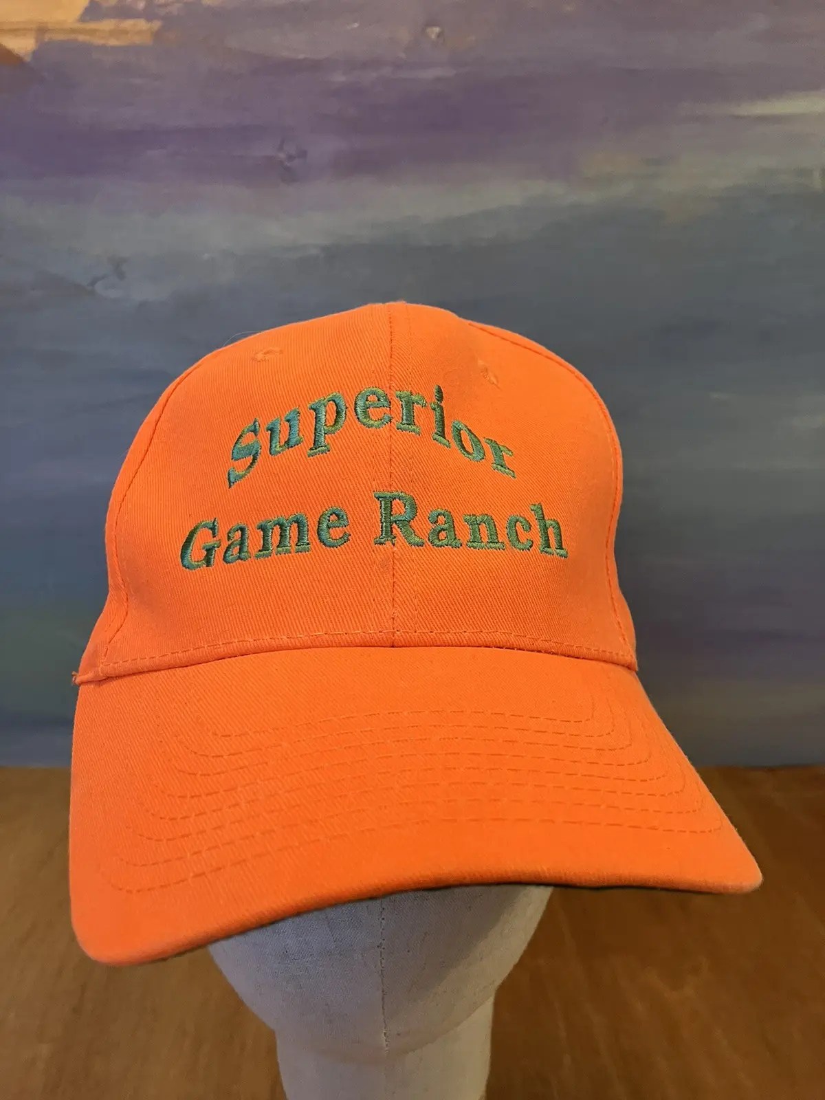 Vintage Blaze Orange Hunter Cap Superior Game Ranch Michigan Grailed