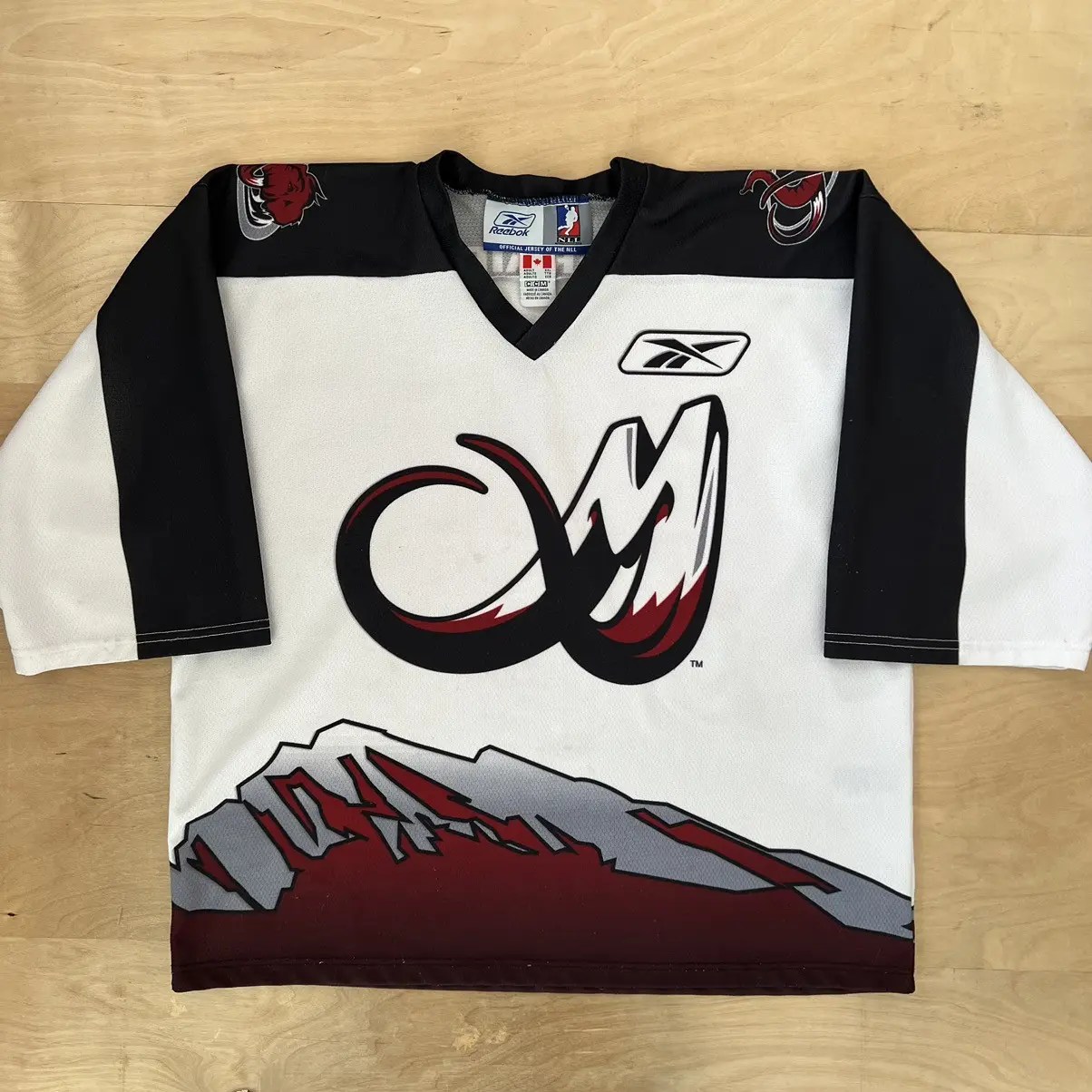 Ccm × Sportswear Colorado Mammoth Jersey 2XL White Multicolor NLL Lacrosse Grailed