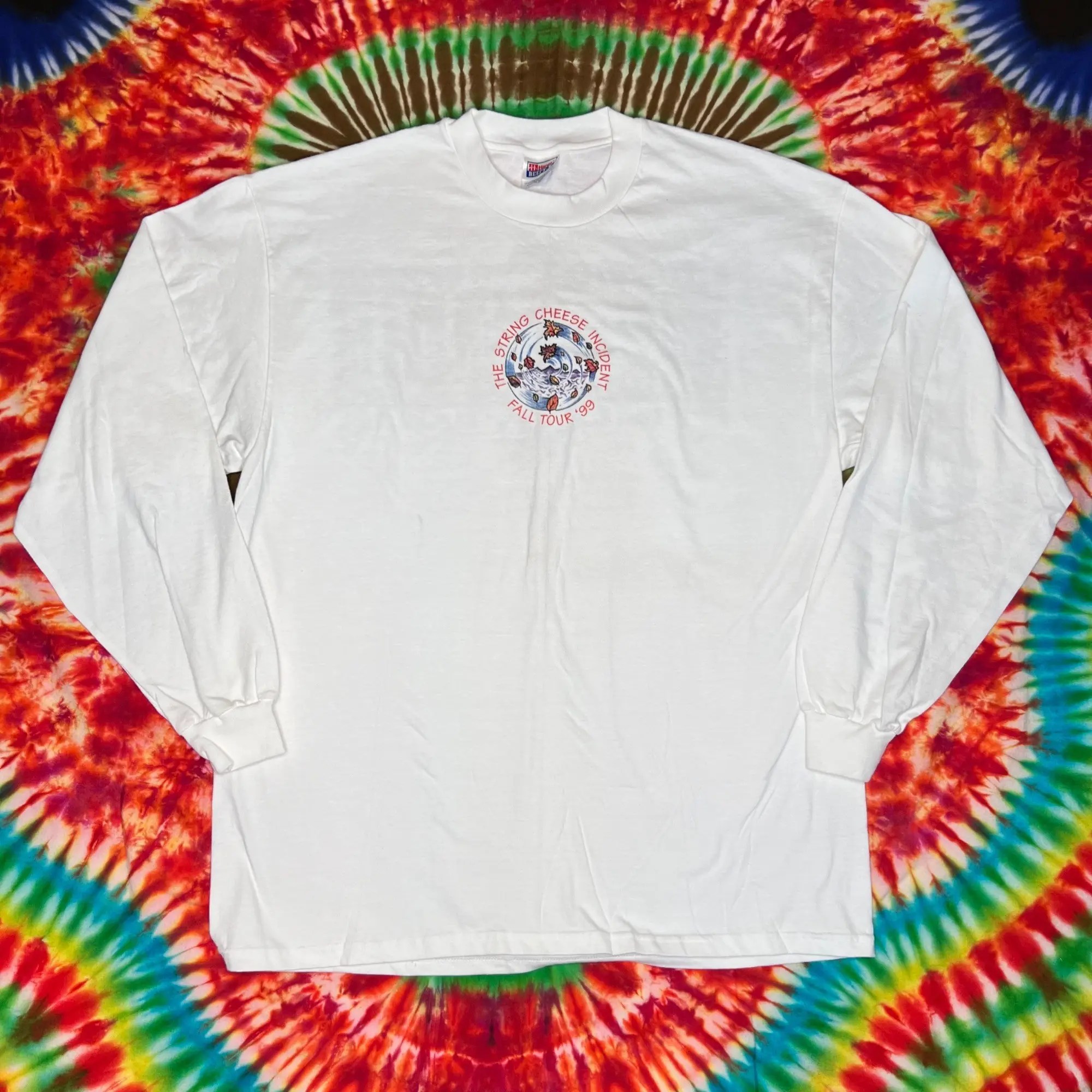 Hanes DEADSTOCK Vintage 1999 String Cheese Incident Tour Tshirt Grailed