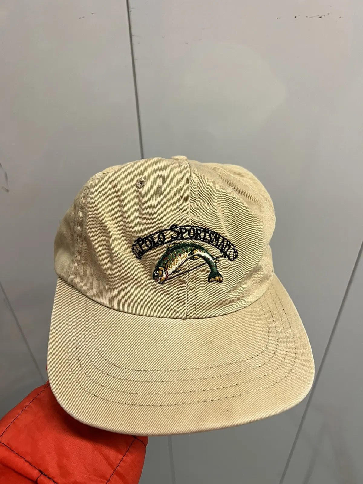 Polo Ralph Lauren Vintage Polo Ralph Lauren Khaki/Cream Trout Sportsman