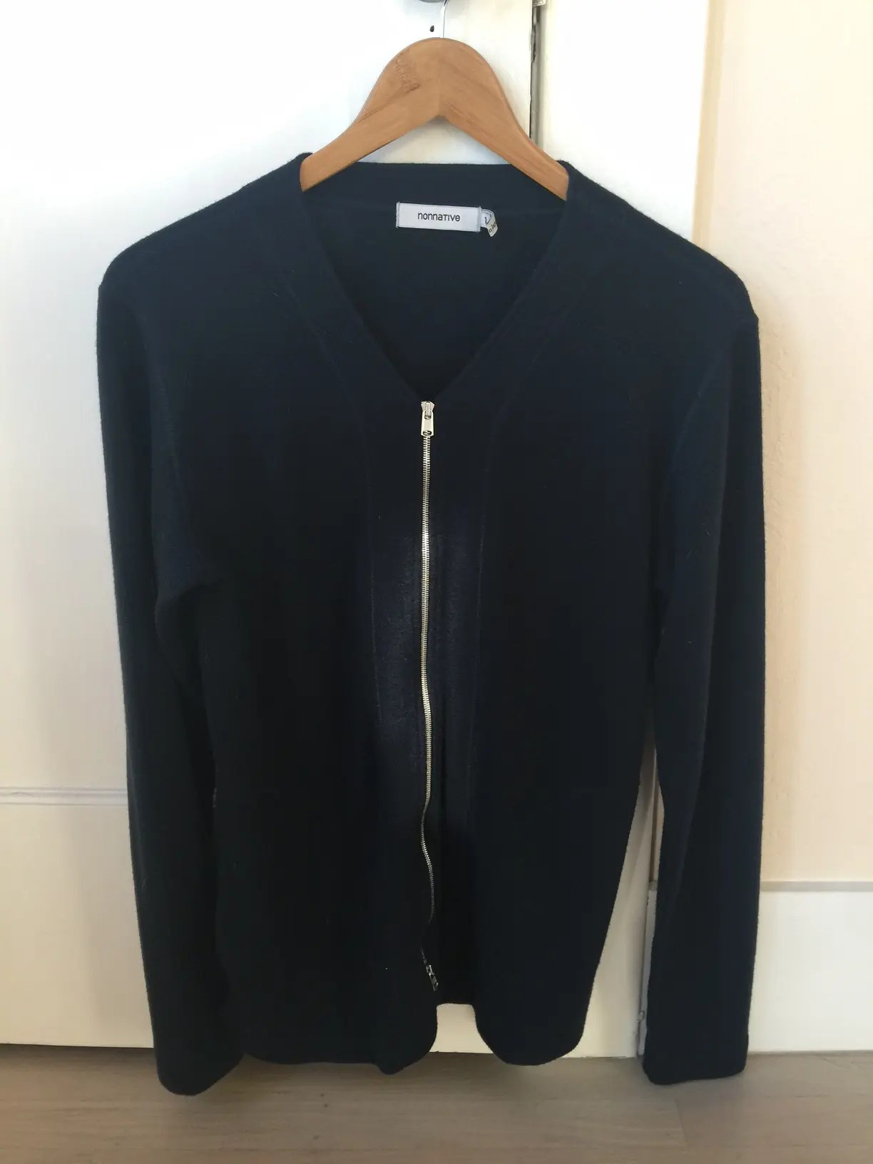 Nonnative Blue Double Zip Sweater / Cardigan Grailed