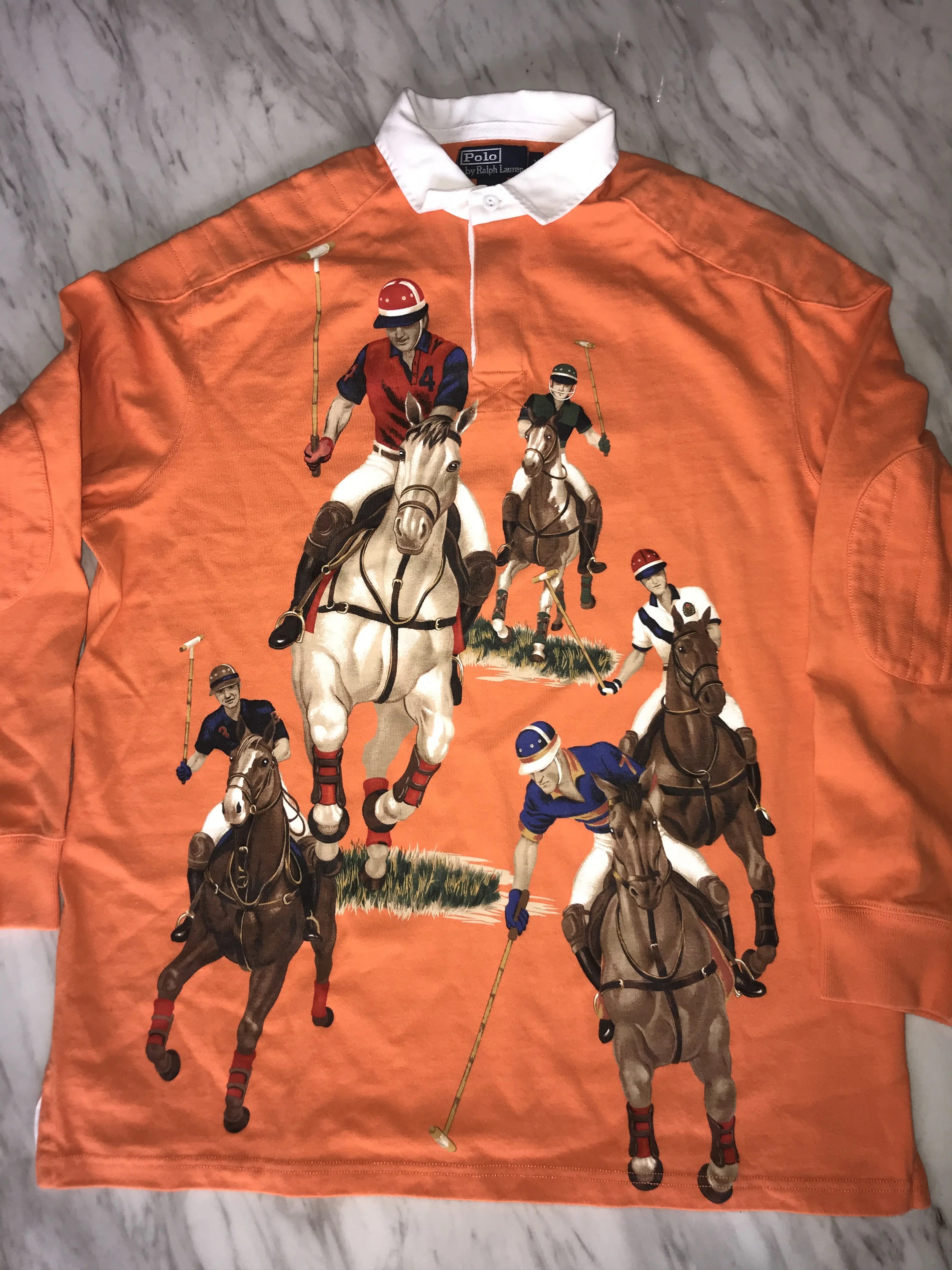 Polo Ralph Lauren Vintage Polo Ralph Lauren Five Horsemen Rugby Grailed