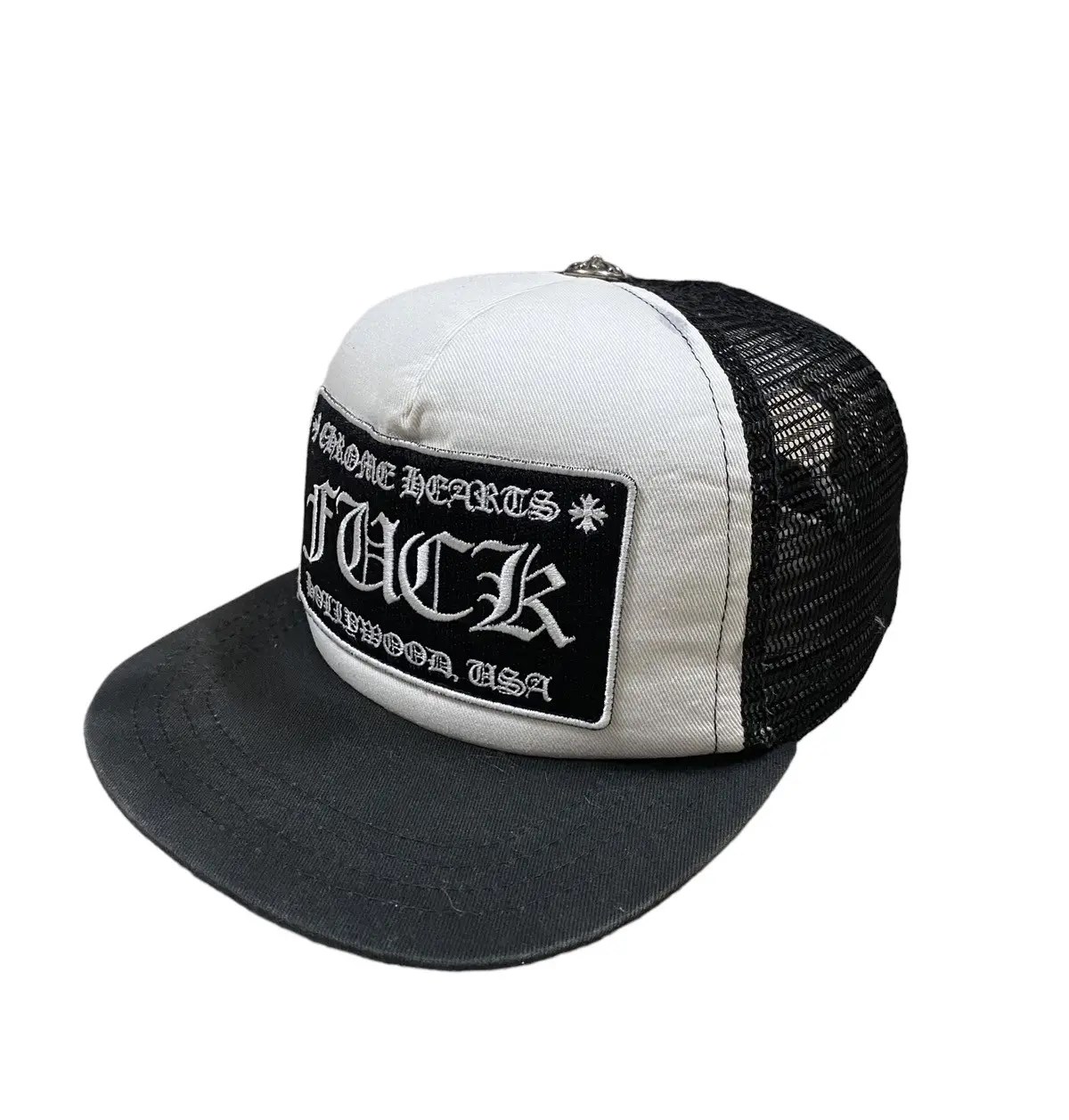 Chrome Hearts 🔥LAST DROP🔥Chrome Hearts Trucker Cap *F*** Hollywood Usa