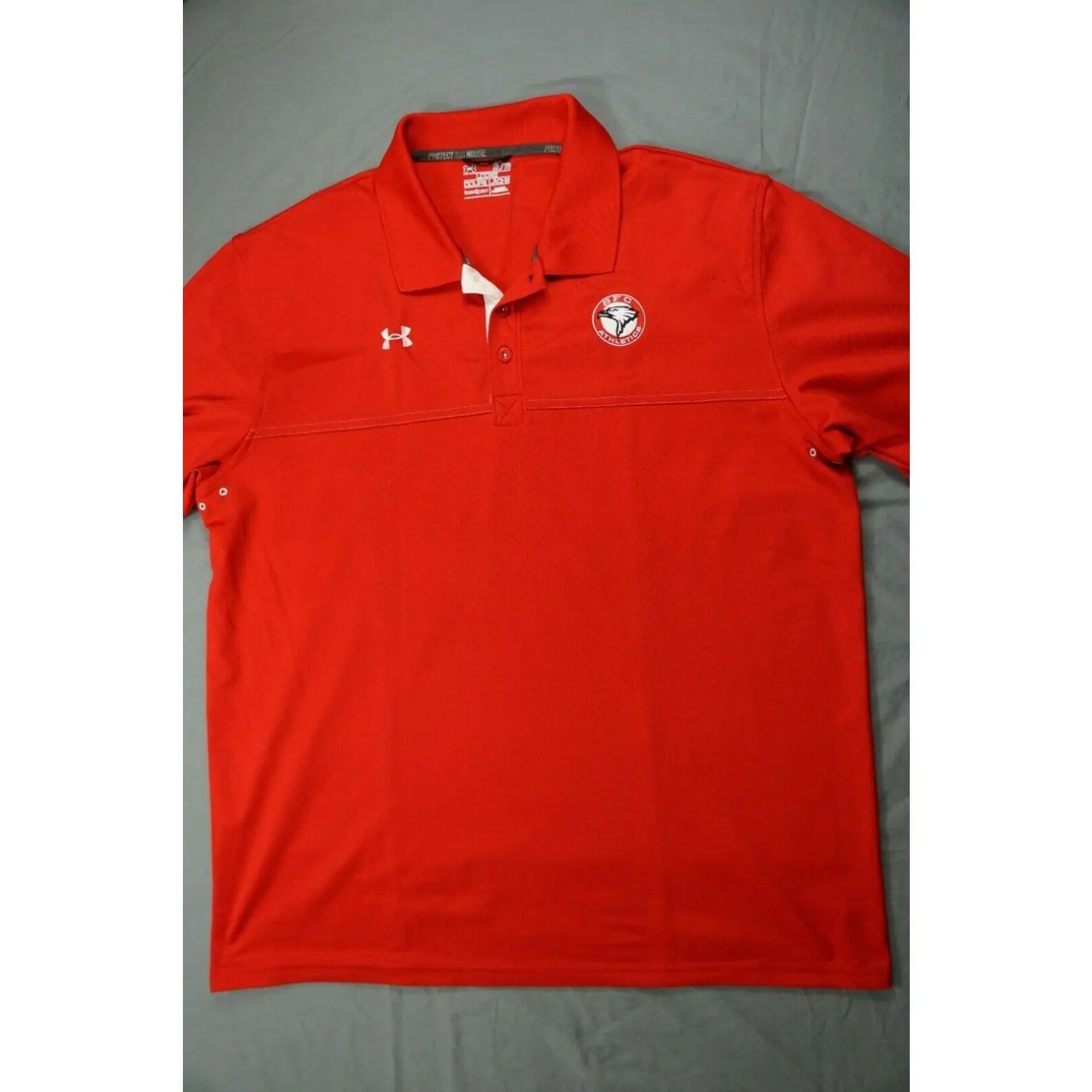 Under Armour Under Armour Heat Gear Loose Vented Polo Golf Shirt. SFC