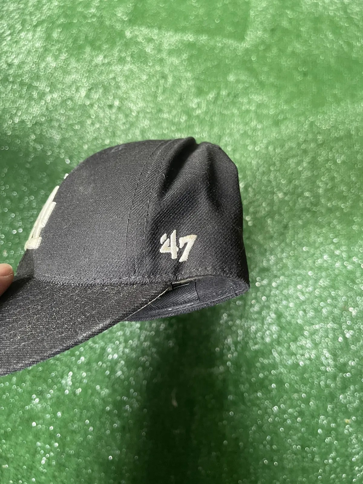 47 ‘LA’ Los Angeles Dodgers Adjustable Hat Grailed